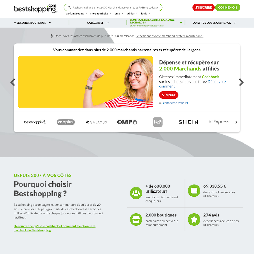 Bestshopping Francia